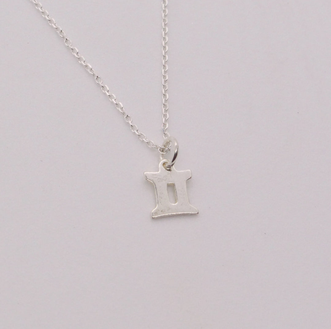 Zodiac Necklaces Sterling Silver