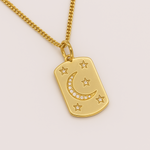 Load image into Gallery viewer, Star and Luna Necklace