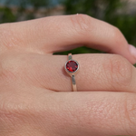 Load image into Gallery viewer, Rouge Garnet Ring