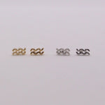 Load image into Gallery viewer, Aquarius Zodiac Earrings