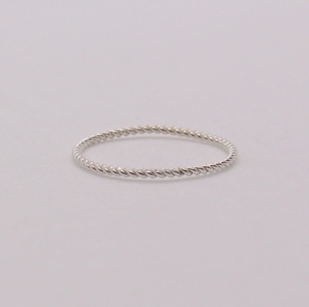 Rope Sterling Silver Ring