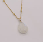Load image into Gallery viewer, Mona Gold-filled Moonstone Necklace