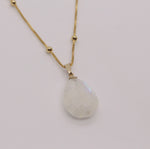 Load image into Gallery viewer, Mona Gold-filled Moonstone Necklace
