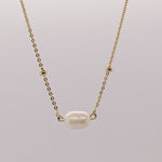 Load image into Gallery viewer, Golden Pearl Necklace