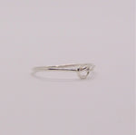 Load image into Gallery viewer, Love Knot Sterling Silver Ring