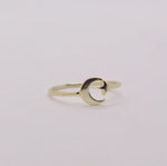 Load image into Gallery viewer, Star & Moon Gold-Plated Ring