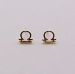 Load image into Gallery viewer, Libra Zodiac Studs