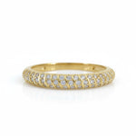 Load image into Gallery viewer, Sparkle Gold Signet Ring