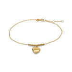 Load image into Gallery viewer, Puffy Heart Gold Bracelet