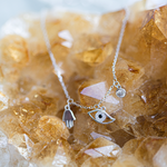 Load image into Gallery viewer, Evil Eye Silver Bracelet