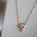 Load image into Gallery viewer, Lucy Rose Gold Plated Necklace