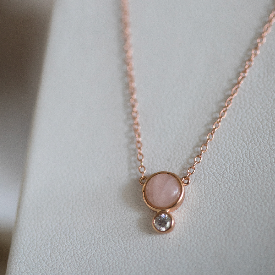 Lucy Rose Gold Plated Necklace
