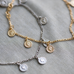 Load image into Gallery viewer, Traveler's Coin Anklet