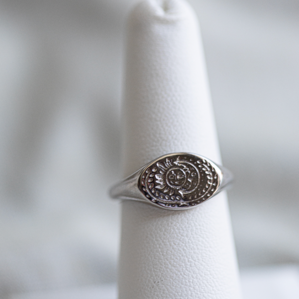 Silver Eclipse Ring