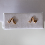 Load image into Gallery viewer, Leo Zodiac Earrings