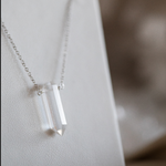 Load image into Gallery viewer, Noah Clear Quartz Necklace