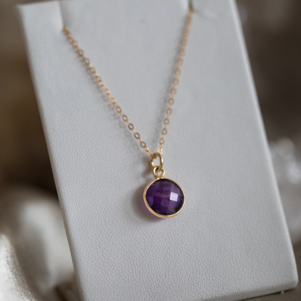 Serina Amethyst Necklace