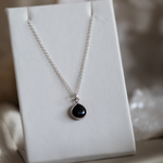 Load image into Gallery viewer, Raven Black Onyx Necklace