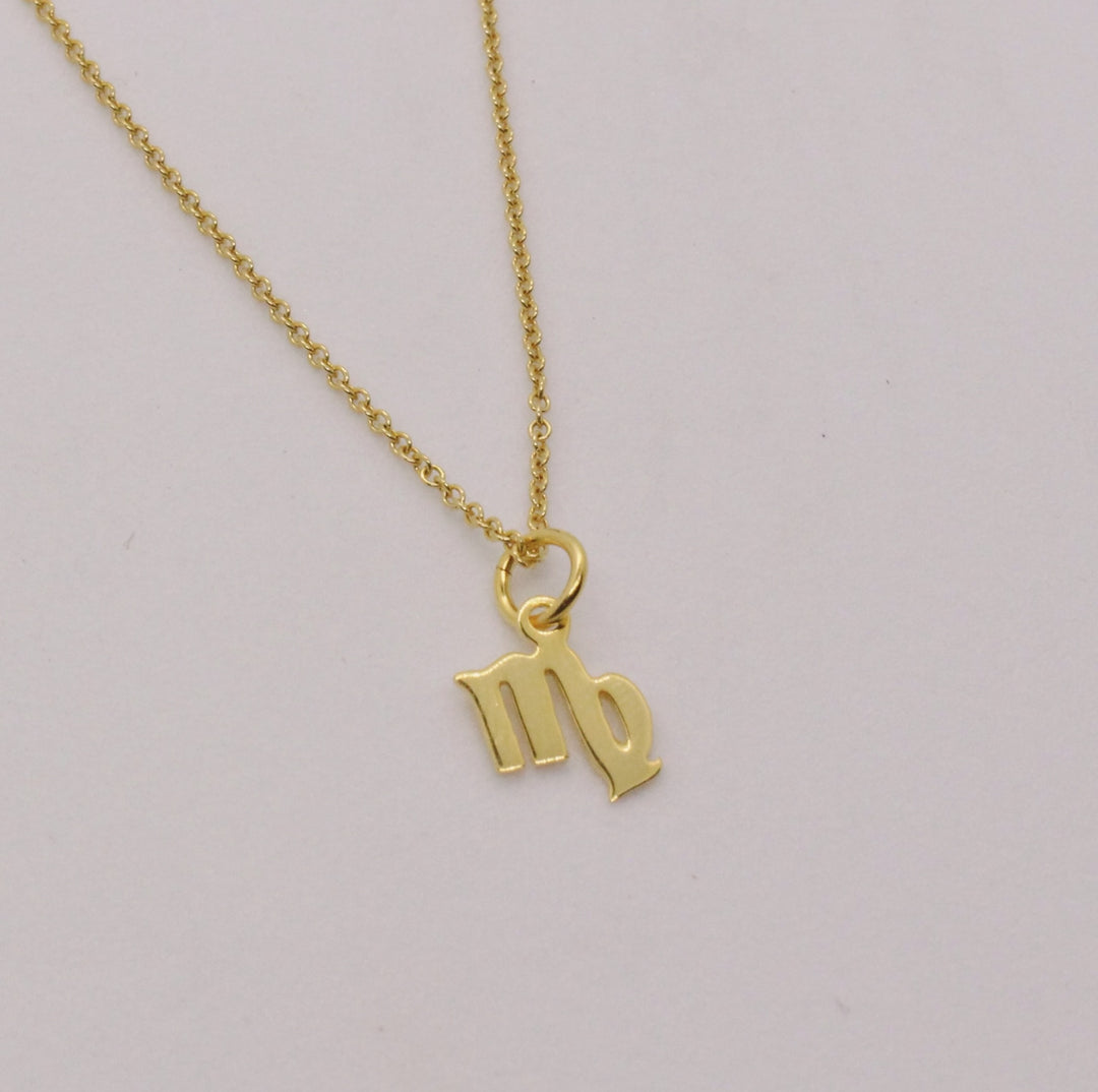 Zodiac Necklaces Gold-Plated