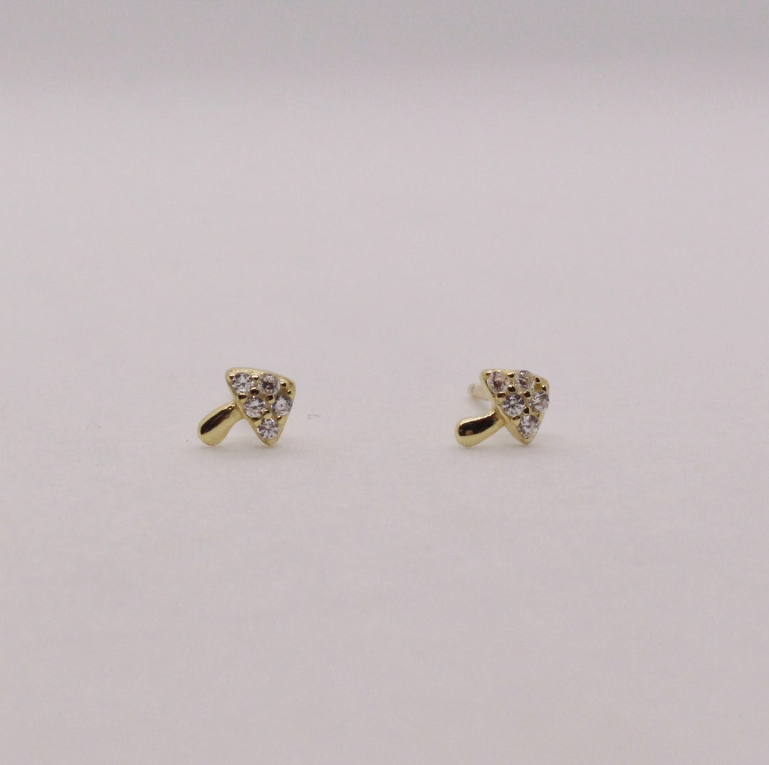 Petite Mushroom Studs