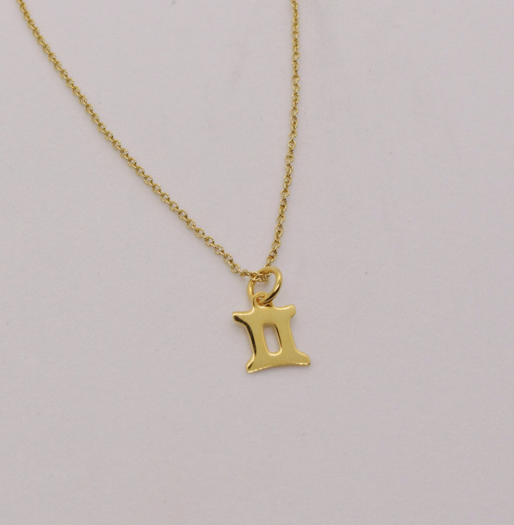Zodiac Necklaces Gold-Plated