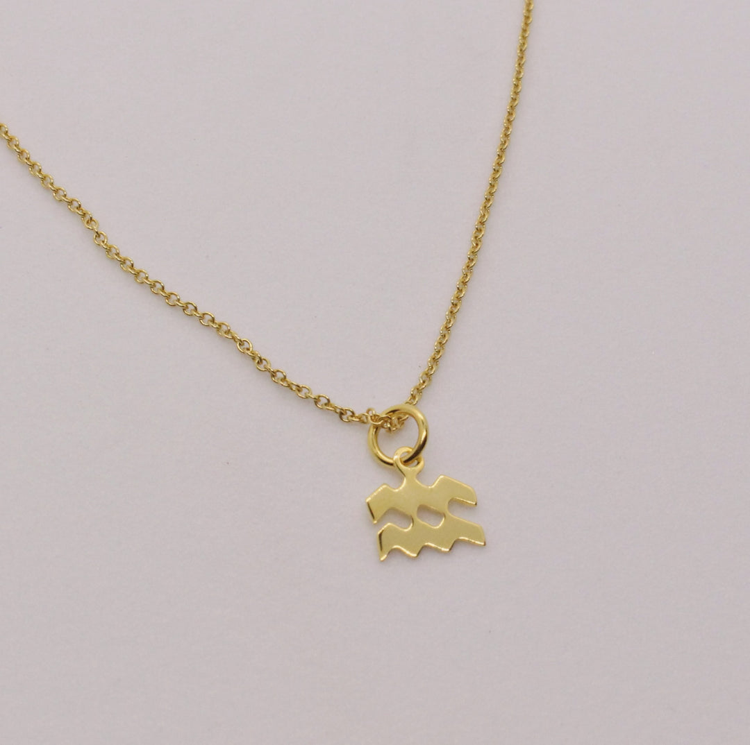 Zodiac Necklaces Gold-Plated