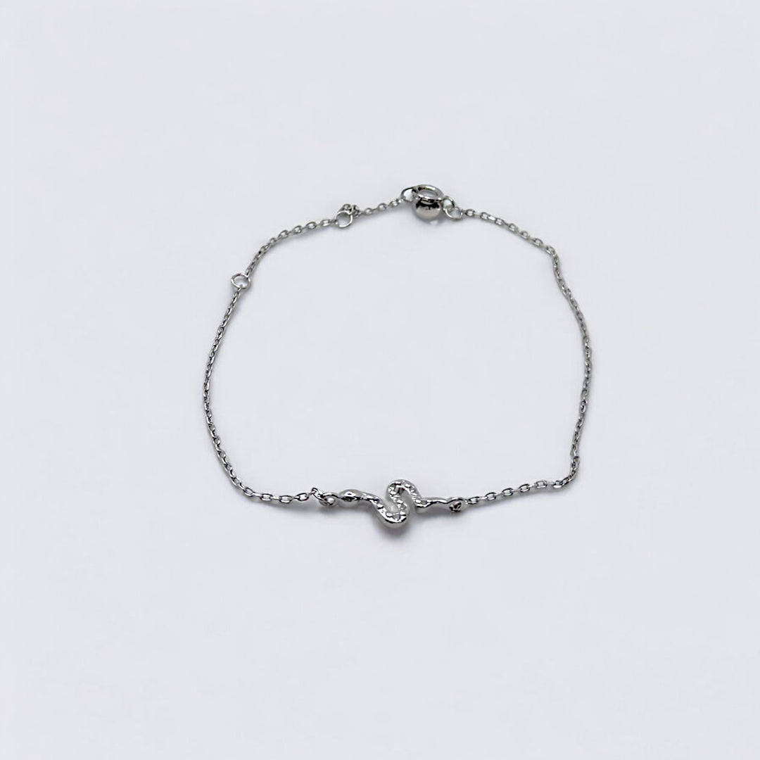 Silver Serpent Bracelet