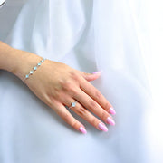 Priscila Pearl Clover Ring