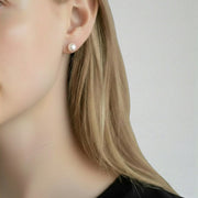 Fresh Water Pearl Gold Studs