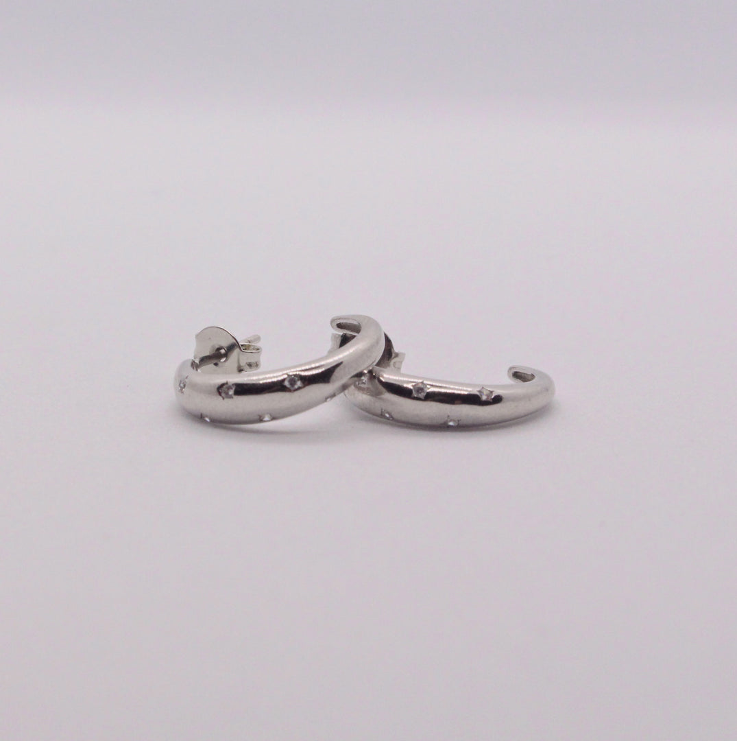CZ Star Hoops