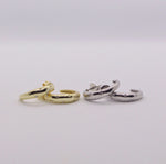 Load image into Gallery viewer, CZ Star Hoops
