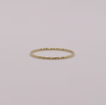 Load image into Gallery viewer, Sparkle Gold Filled Ring
