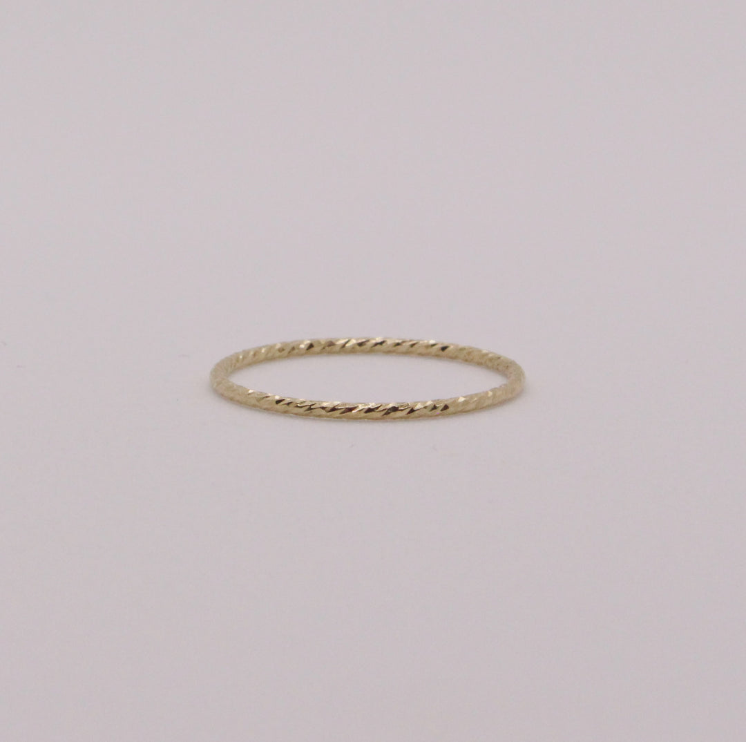 Sparkle Gold Filled Ring