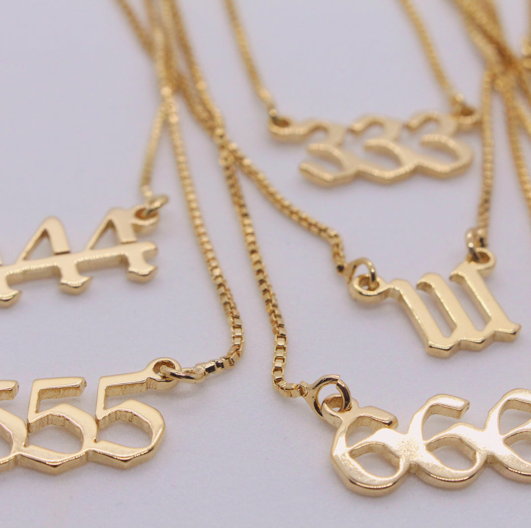 Angel Number Necklace