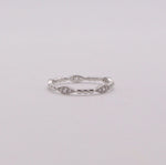 Load image into Gallery viewer, CZ Silver Evil Eye Ring
