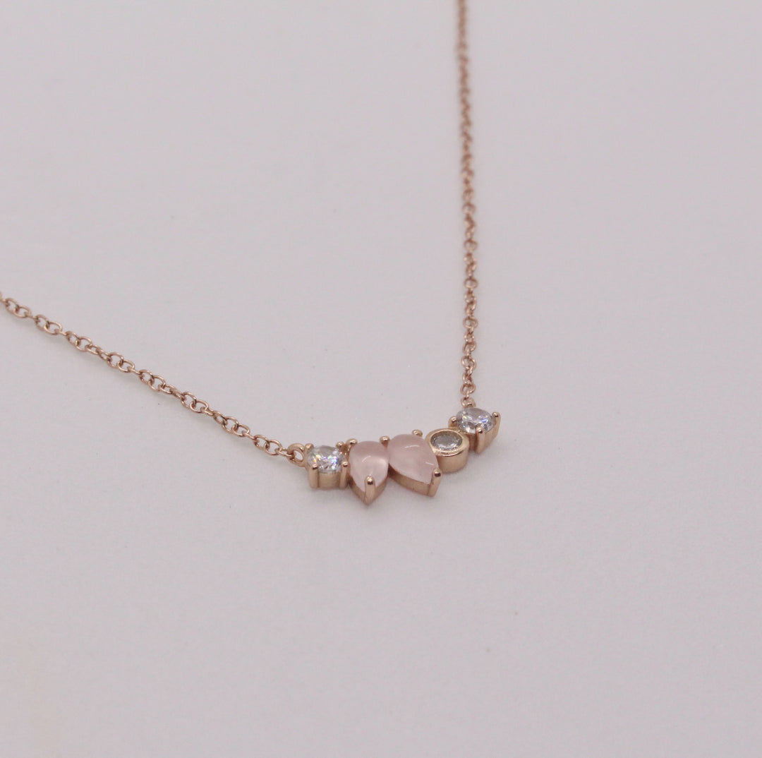 Nia Rose Gold Plated Necklace