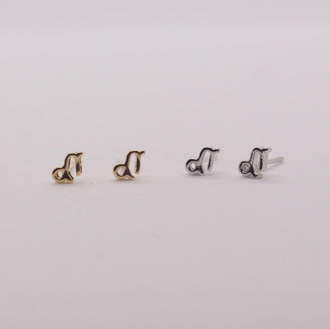 Capricorn Zodiac Earrings
