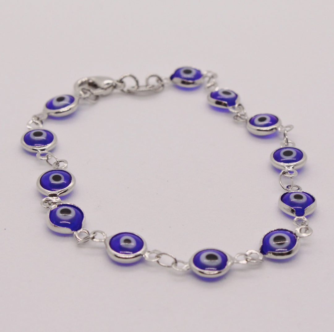 Gold filled evil eye bracelet deals