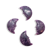 Small Lepidolite Moon