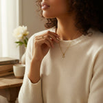 Load image into Gallery viewer, Liza Gold Evil Eye Necklace
