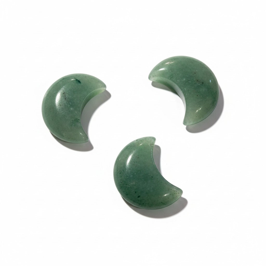 Mini Green Aventurine Moon