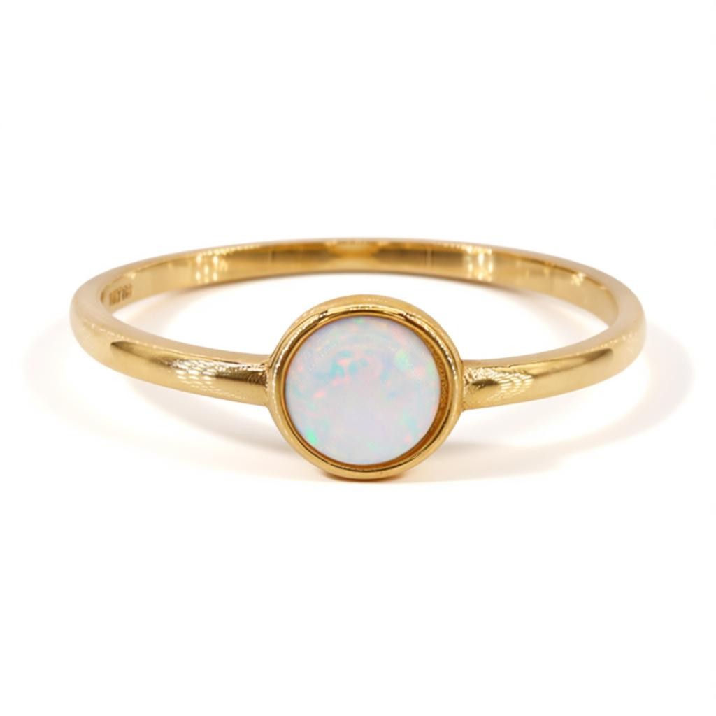 Gold Opal Ring