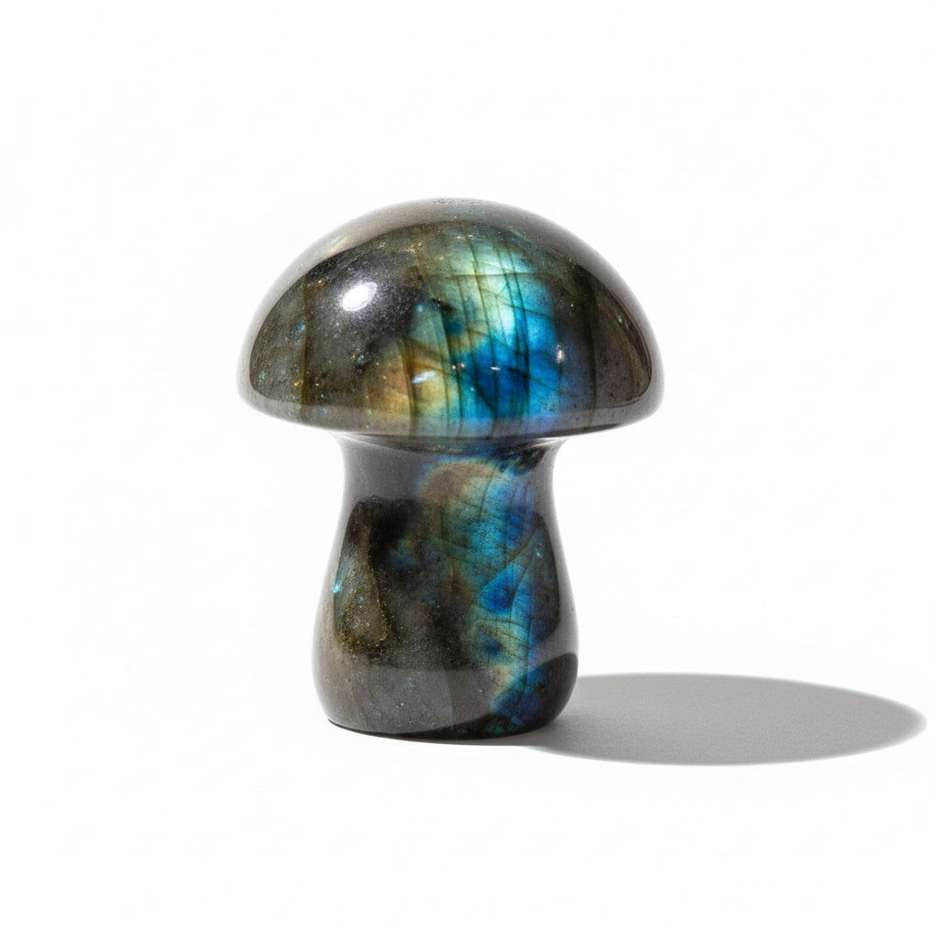 Mini Labradorite Mushroom