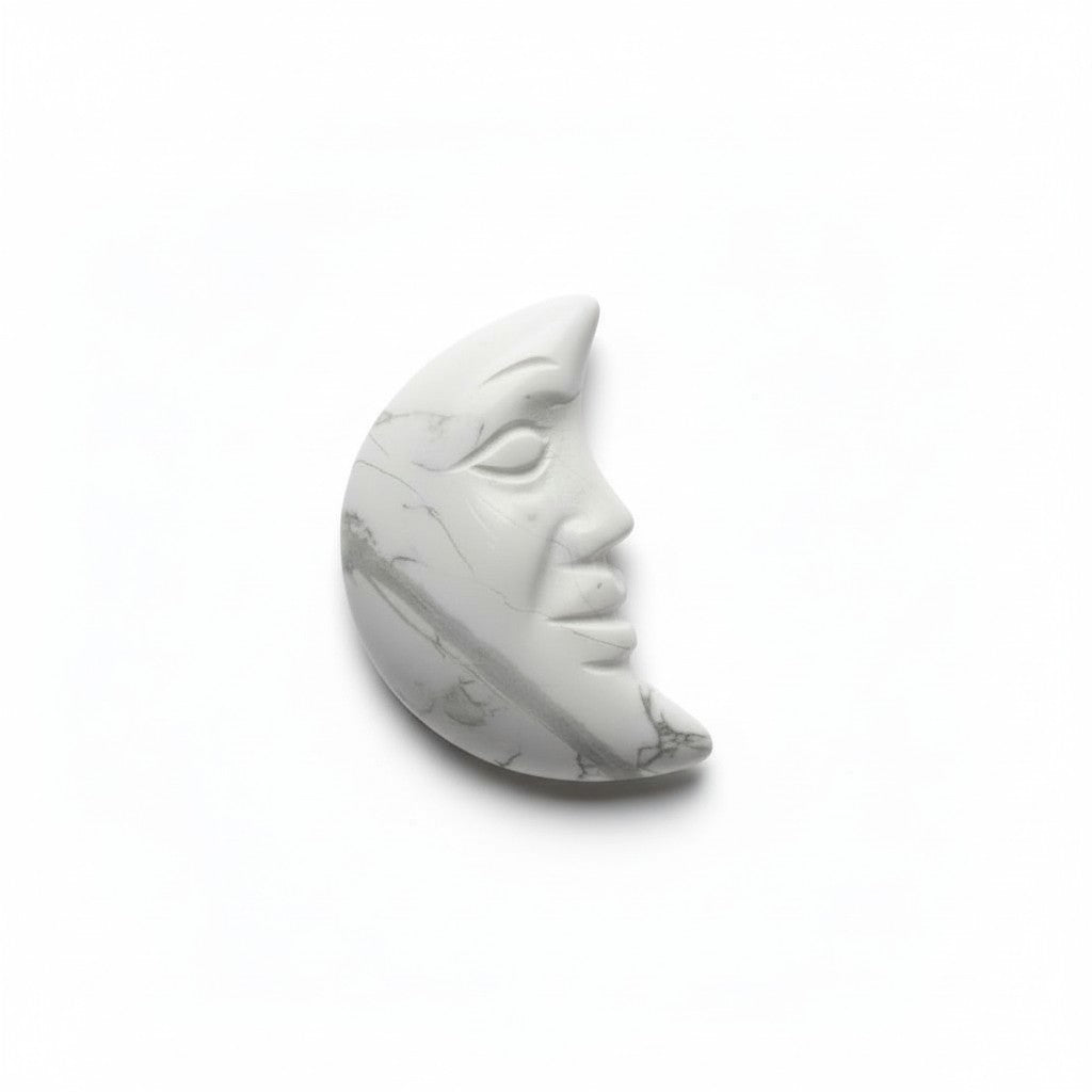 Mini Howlite Moon