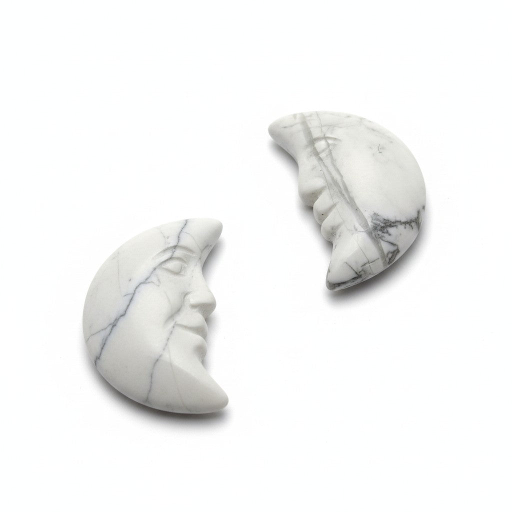 Mini Howlite Moon