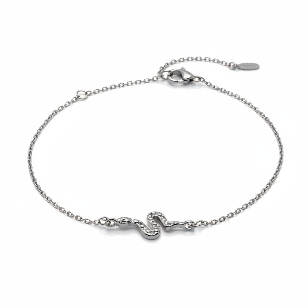Silver Serpent Bracelet