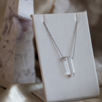 Load image into Gallery viewer, Noah Clear Quartz Necklace
