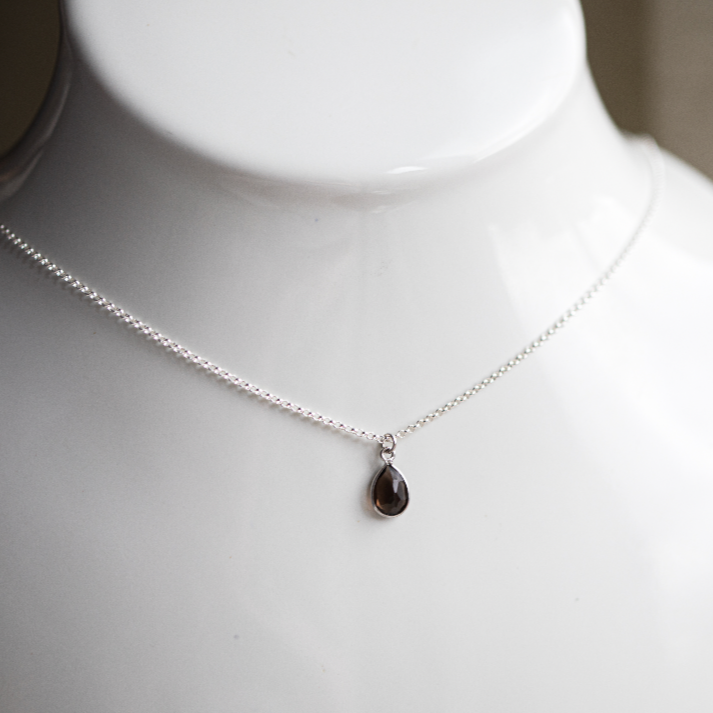 Ember Smoky Quartz Necklace
